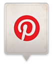 иконки pinterest, пинтерест