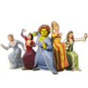 иконки Fiona, фиона, шрек