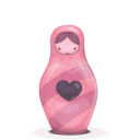 иконки матрешка, matryoshka