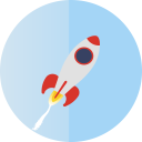 иконки ракета, стартап, startup