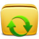 иконка папка, обновить, folder subscription