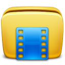 иконка мои видеозаписи, папка, видео, folder videos