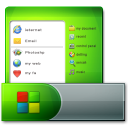 иконка пуск, taskbar, start menu