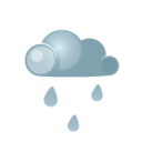 иконка ливень, дождь, погода, darkcloud, heavyrain