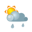 иконка солнце, ливень, дождь, погода, sun, darkcloud, heavyrain