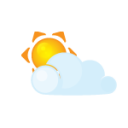 иконка солнце, облака, облако, погода, sun, lightcloud
