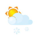 иконка снег, снежинки, погода, sun, lightcloud, sleet