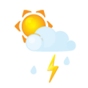 иконка гроза, молния, погода, ливень, дождь, sun, littlecloud, flash, rain