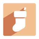 иконка носок, новый год, sock, новогодний носок