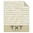 иконка txt, текст, файл