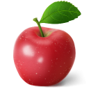 иконка яблоко, фрукт, фрукты, apple
