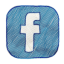 иконка facebook, фейсбук