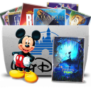 иконка папка, мультики, мультфильмы, мультфильм, дисней, folder, disney