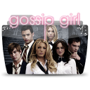 иконки папка, сплетница, folder, gossip girl