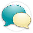 иконка чат, мессенджер, общение, messaging
