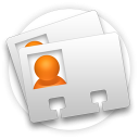 иконка контакты, визитка, contacts