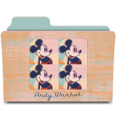 иконка папка, микки маус, mickeys, винтаж, винтажная папка