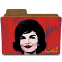 иконка папка, винтаж, винтажная папка, warhol jackie