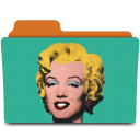 иконка папка, винтаж, винтажная папка, мерлин монро, marilyn