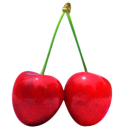 иконка вишня, еда, черешня, cherry