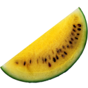 иконки желтый арбуз, watermelon