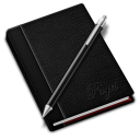 иконка заметки, записная книжка, notebook