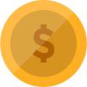 иконка деньги, валюта, монета, coin, доллар