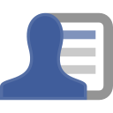 иконка list, список, контакты