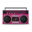 иконки boombox, магнитофон