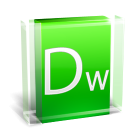 иконка adobe dreamweaver, adobe