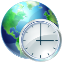 иконка time zones, время, часовой пояс