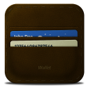 иконка wallet, бумажник, кошелек