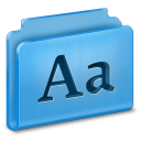 иконка fonts, шрифты, папка, folder