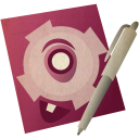 иконка textedit, редактировать