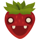 иконка fraise, клубника, ягоды, еда