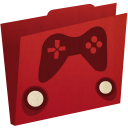 иконка games folder, игры, папка