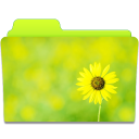 иконка flower, цветок, цветы, папка