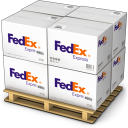 иконка shipping, fedex, коробки, box, ящик, ящики
