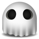 иконка ghost, приведение, призрак
