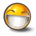иконка grin, смайлик, смайл, ухмылка, смеется