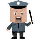 иконки cop, коп, полицейский, полиция