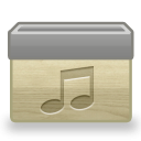 иконка мои аудиозаписи, папка, folder music