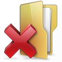 иконка folder, delete, удалить папку, папка