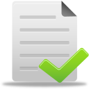 иконка файл, file complete