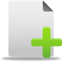 иконка новый файл, new file