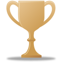 иконка трофей, приз, бронза, кубок, trophy bronze