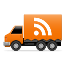 иконка rss, грузовик, машина
