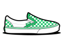 иконки обувь, vans, в клеточку