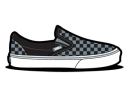 иконки обувь, vans, в клеточку