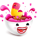 иконка еда, веселье, эмоции, fimbo